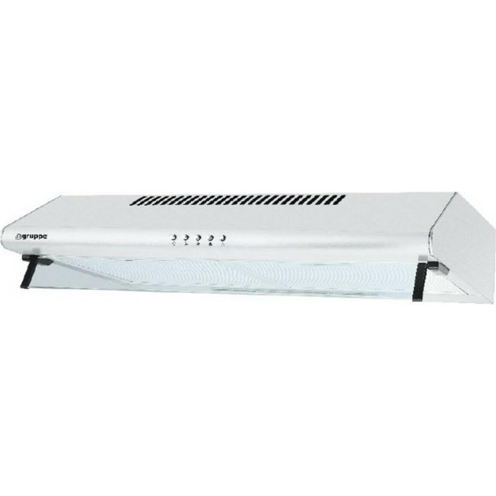 Gruppe Pratico 600 S-3002A-A01-M29-600 Ελεύθερος Απορροφητήρας 60cm Λευκός