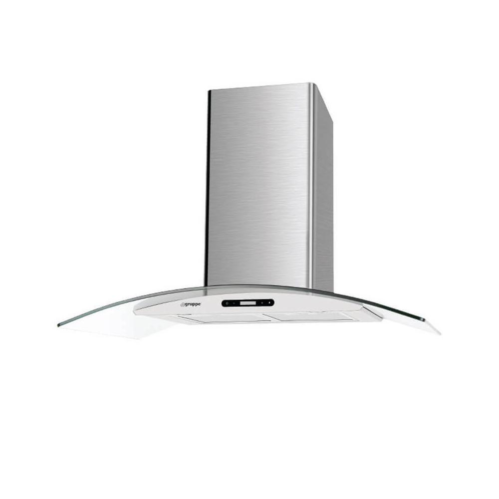 Gruppe Fos 90 Απορροφητήρας Νησίδα 90cm Inox