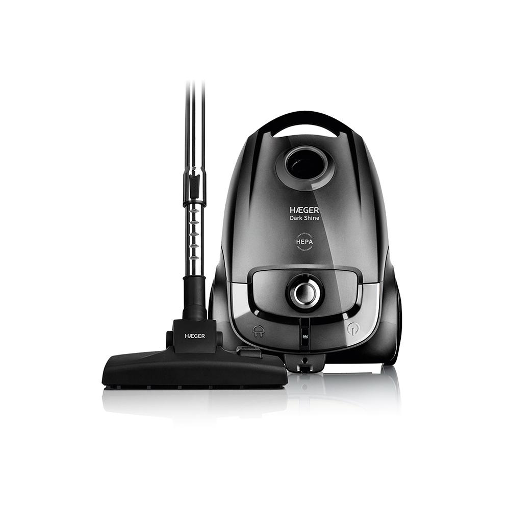 Haeger Dark Shine VC-70B.043A Ηλεκτρική Σκούπα 700W με Σακούλα 4lt Γκρι