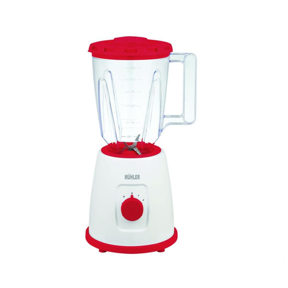Muhler MB-157 Μπλέντερ 1.5lt 500W Κόκκινο