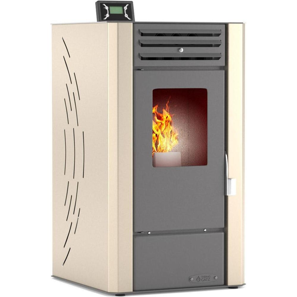 Thermogatz 6 GSP Aero Σόμπα Pellet Αερόθερμη 6.2kW Μπεζ