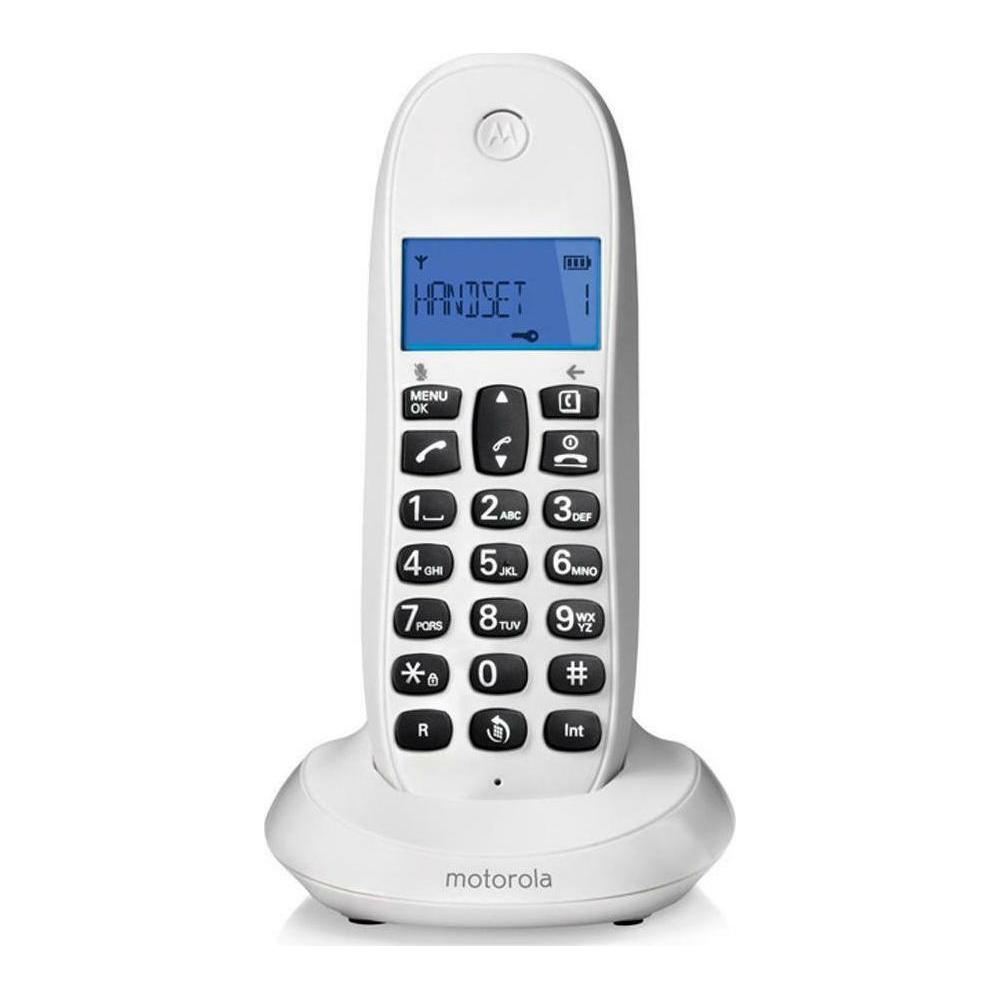 Motorola C1001LB Ασύρματο Τηλέφωνο Λευκό