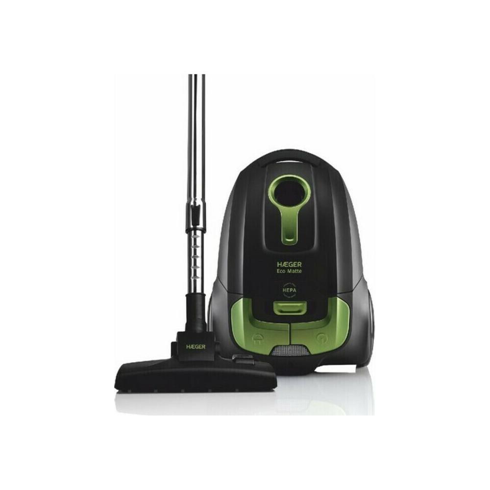 Haeger Eco Matte VC-70B.035A Ηλεκτρική Σκούπα 700W με Σακούλα 4lt Μαύρη