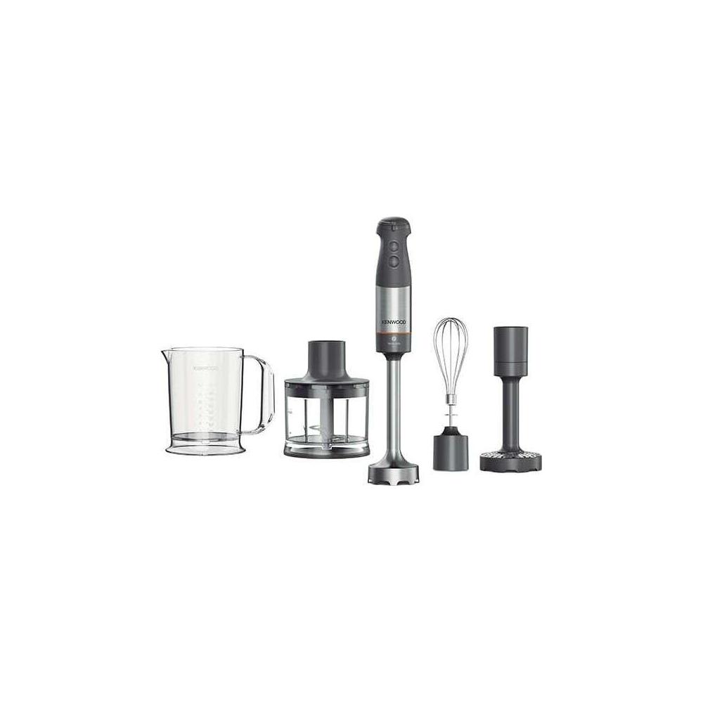 Kenwood HBM60.307GY Ραβδομπλέντερ με Ανοξείδωτη Ράβδο 1000W Μαύρο