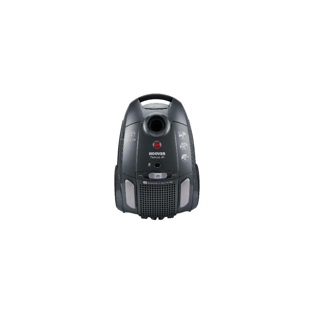 Hoover Telios TE70_TE24011 Ηλεκτρική Σκούπα 700W με Σακούλα 3.5lt Μαύρη