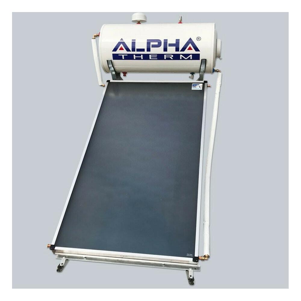 Alpha Therm Ηλιακός Θερμοσίφωνας 160 λίτρων Glass Τριπλής Ενέργειας με 2τ.μ. Συλλέκτη