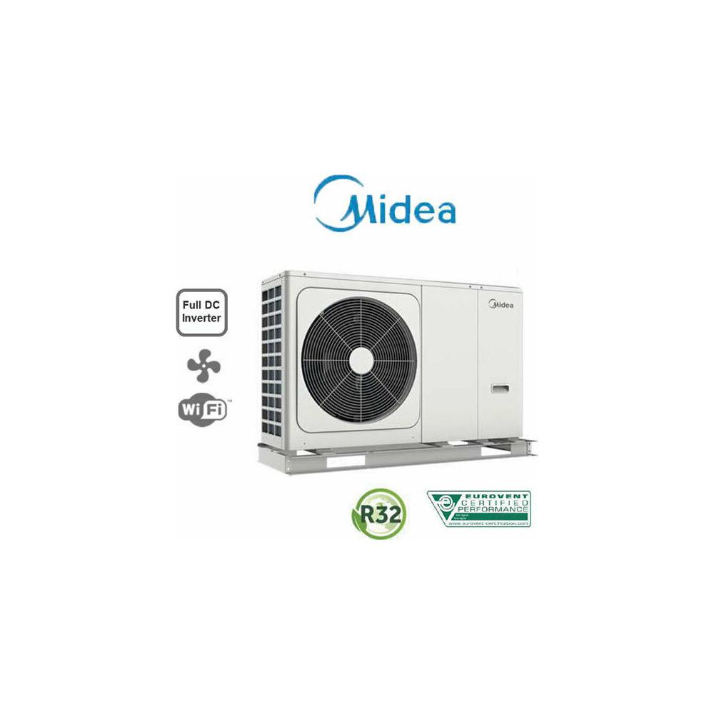 Midea MHC-V16W/D2RN8-B Αντλία Θερμότητας 15.9kW Τριφασική 65°C Monoblock