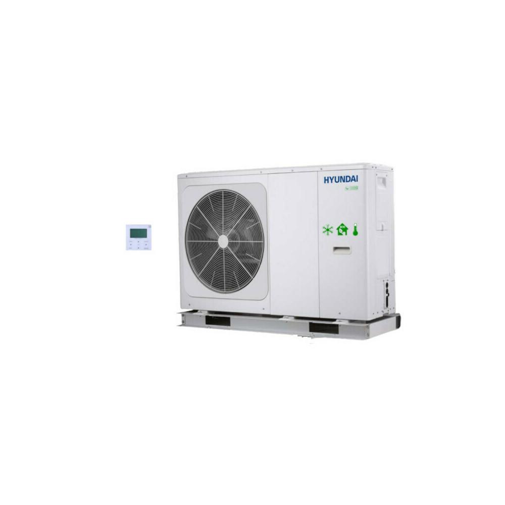 Hyundai HYHC-V10W/D2N8-B Αντλία Θερμότητας 10kW Μονοφασική 65°C Monoblock
