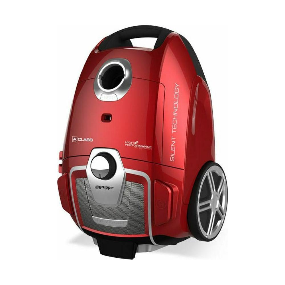 Gruppe VCB 46A15F-70 Ηλεκτρική Σκούπα 700W με Σακούλα 3lt Κόκκινη