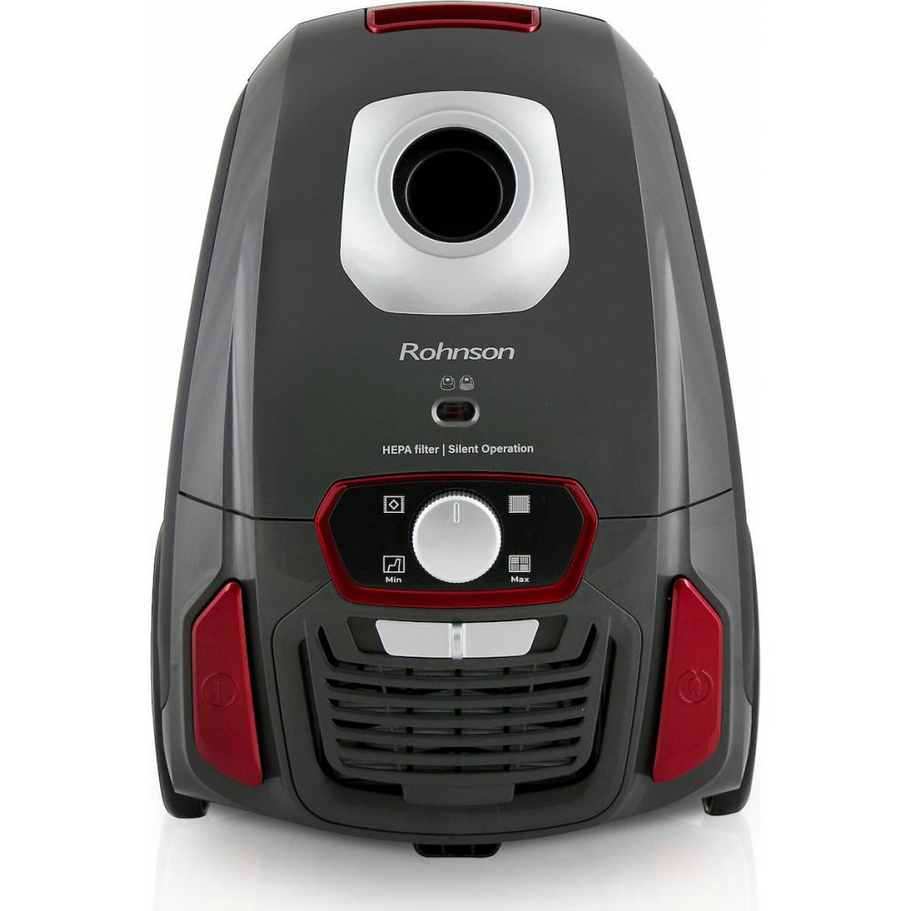 Rohnson R-1170 Ηλεκτρική Σκούπα 800W με Σακούλα 3lt Γκρι