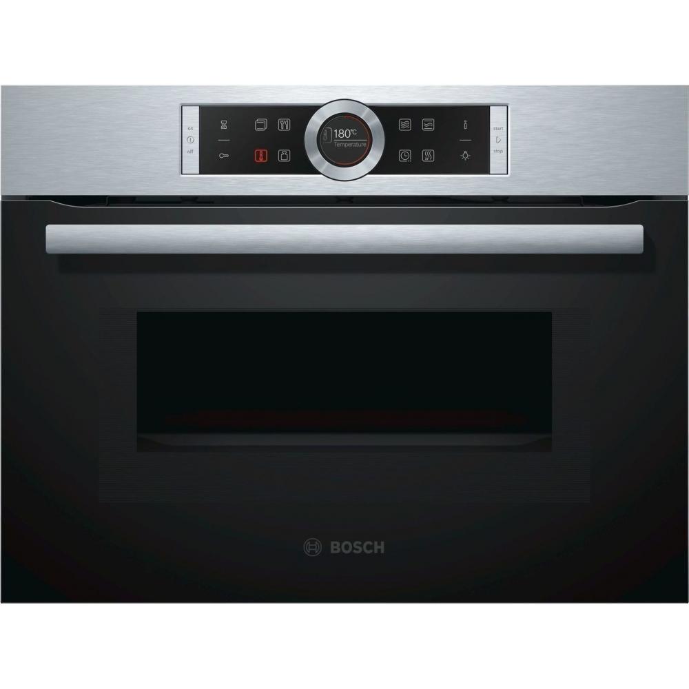 Bosch CMG633BS1 Εντοιχιζόμενος Φούρνος Μικροκυμάτων με Grill 45lt Inox