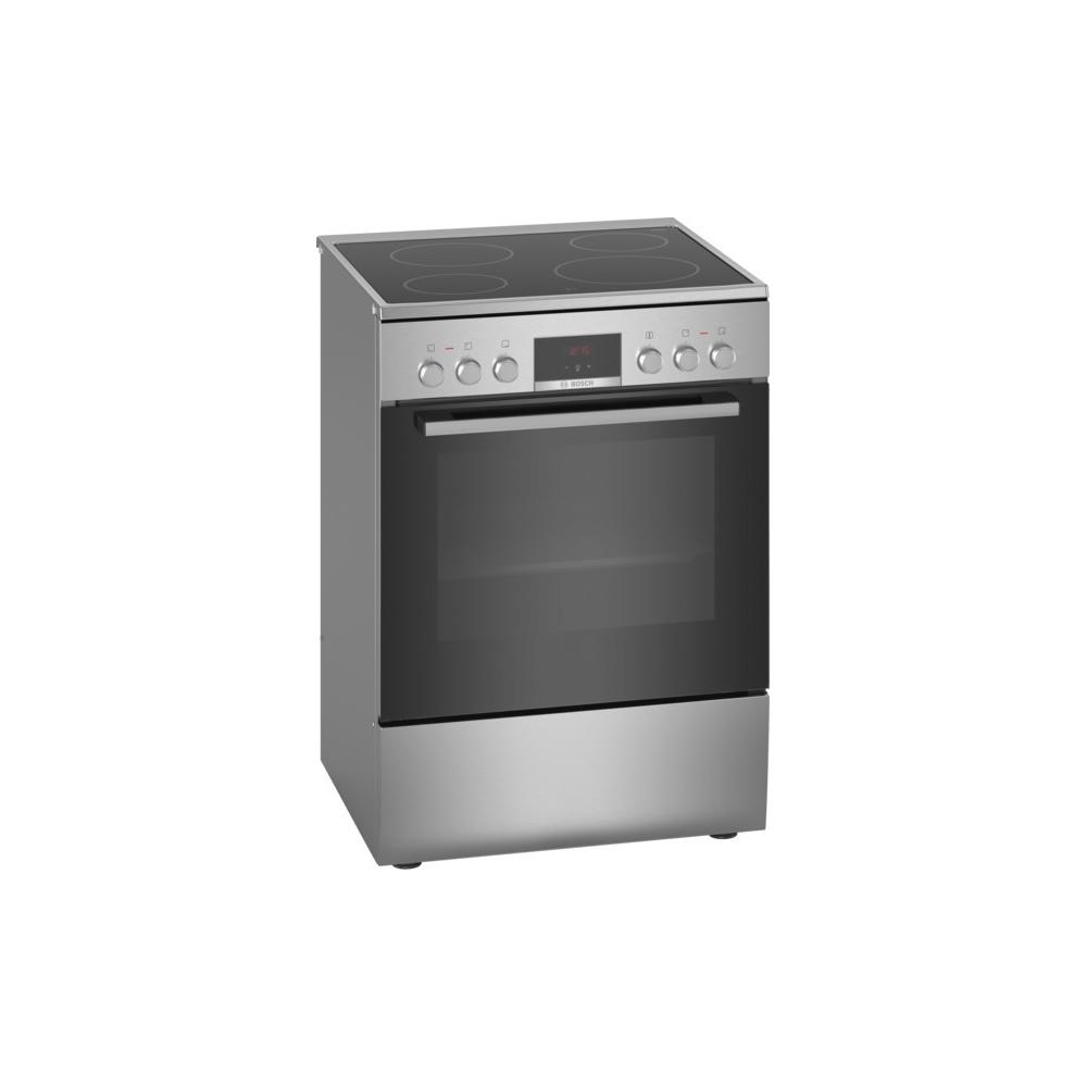 Bosch HKR390050 Κουζίνα 66lt με Κεραμικές Εστίες Π60εκ. Inox