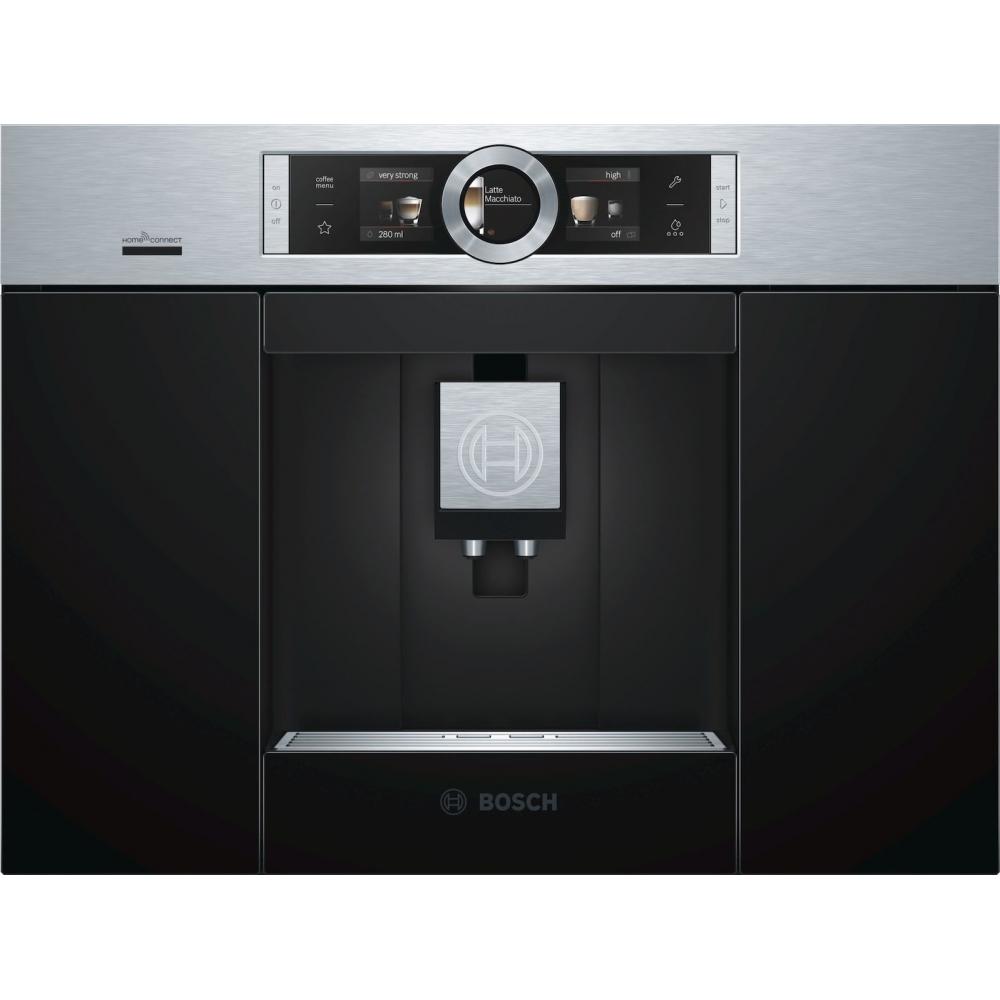 Bosch CTL636ES6 Αυτόματη Μηχανή Espresso Εντοιχιζόμενη 1600W Πίεσης 19bar με Μύλο και Wi-Fi Μαύρη