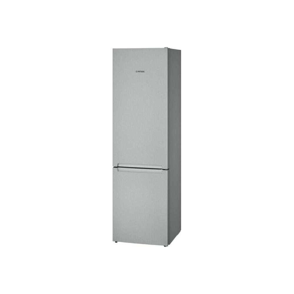 Pitsos PKNB39VLE2 Ψυγειοκαταψύκτης 368lt Total NoFrost Υ203xΠ60xΒ66εκ. Inox