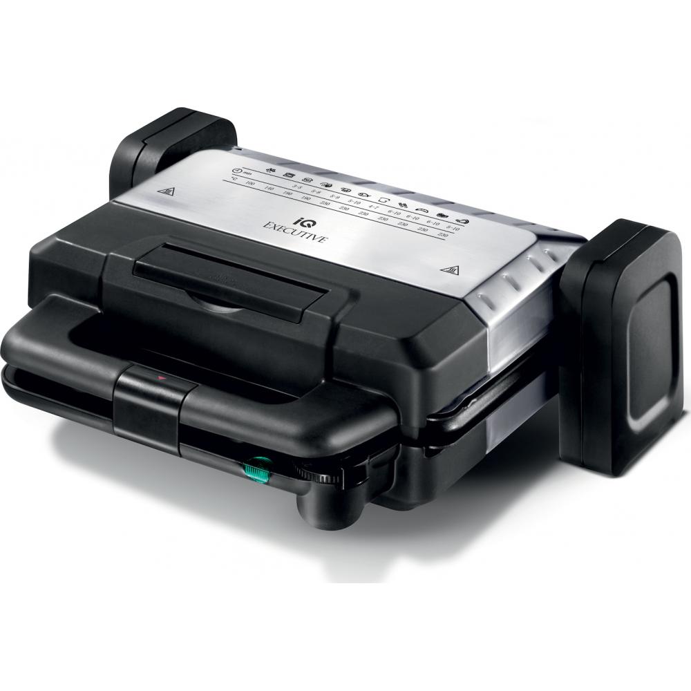 IQ ST-635 Toaster Grillier with Detachable Plates for 2 Toast  2000W