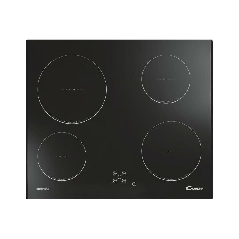 Candy CH64C Κεραμική Εστία Αυτόνομη με Λειτουργία Κλειδώματος 59x52εκ.