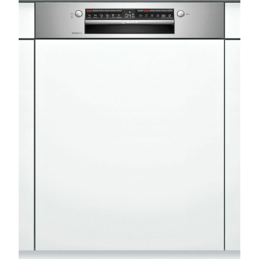 Bosch SMI6TCS00E Εντοιχιζόμενο Πλυντήριο Πιάτων με Wi-Fi για 14 Σερβίτσια Π59.8xY81.5εκ. Inox