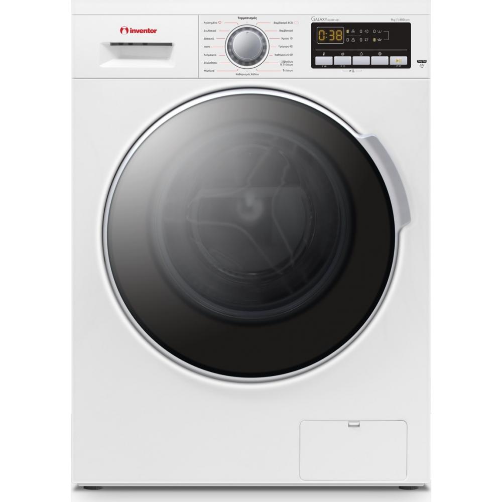 Inventor GLX09014 Πλυντήριο Ρούχων 9kg 1400 Στροφών