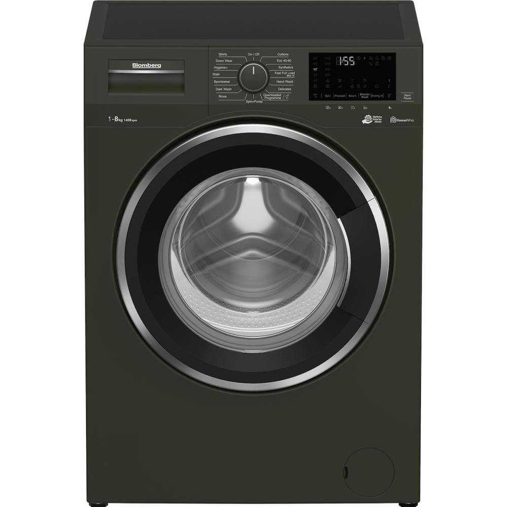 Blomberg LWF184420G Πλυντήριο Ρούχων 8kg με Ατμό 1400 Στροφών Γκρι
