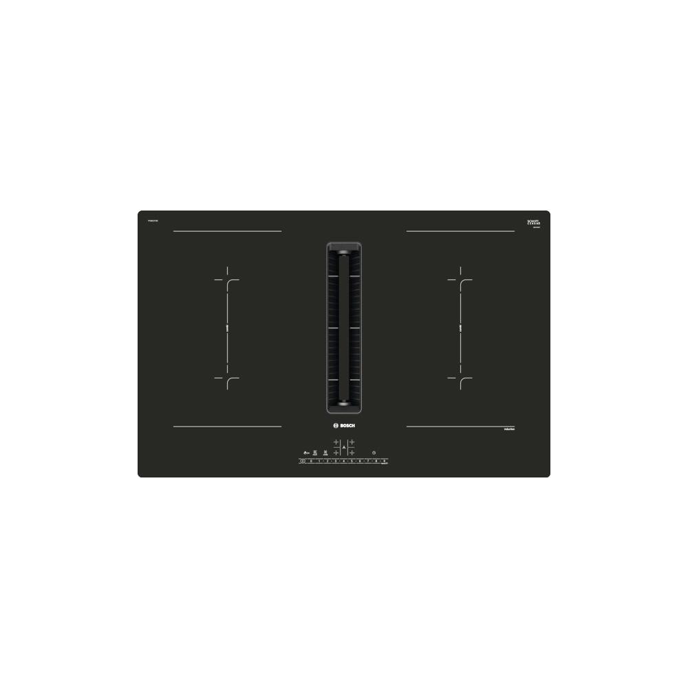 Bosch PVQ811F15E Επαγωγική Εστία Αυτόνομη με Απορροφητήρα 80.2x55.2εκ.