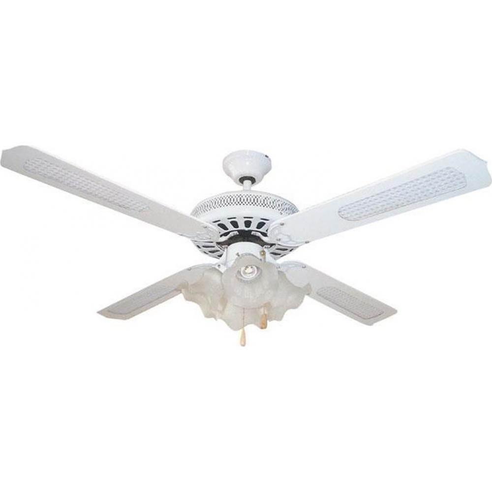 Eurolamp 147-29003 Ανεμιστήρας Οροφής 130cm με Φως Λευκός