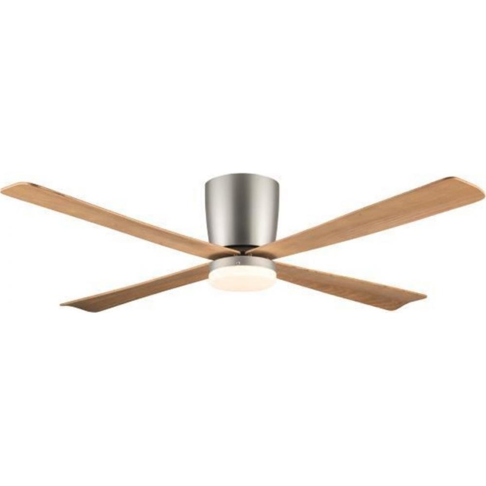 Eurolamp 300-25013 Ανεμιστήρας Οροφής 122cm με Φως και Τηλεχειριστήριο Ασημί