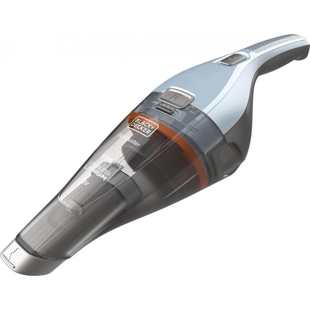 Black & Decker Dustbuster NVC215W-QW Επαναφορτιζόμενο Σκουπάκι Χειρός 7.2V Ασημί
