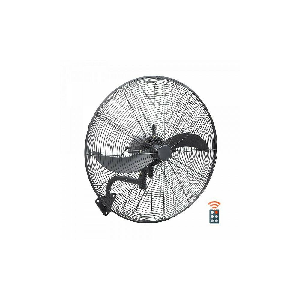 Telemax 30-2066 Επαγγελματικός Ανεμιστήρας Τοίχου 200W Διαμέτρου 66cm με Τηλεχειριστήριο