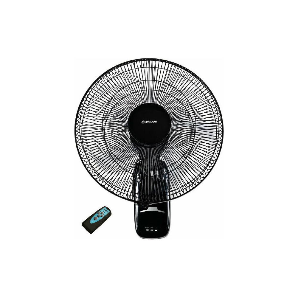 Gruppe FW40-902R Επαγγελματικός Ανεμιστήρας Τοίχου 60W Διαμέτρου 40cm με Τηλεχειριστήριο