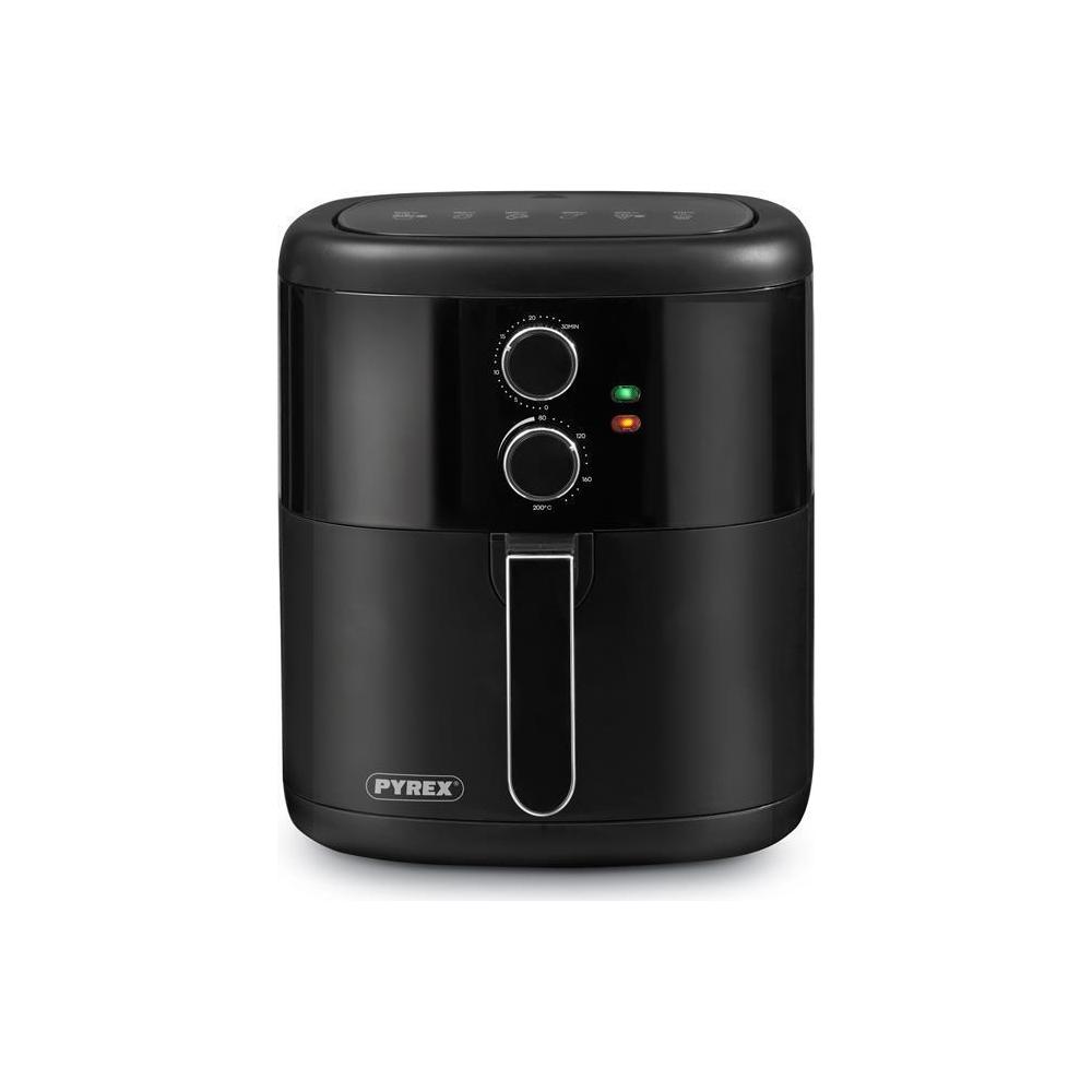 Pyrex Φριτέζα Αέρος με Αποσπώμενο Κάδο 7lt Μαύρη 333165