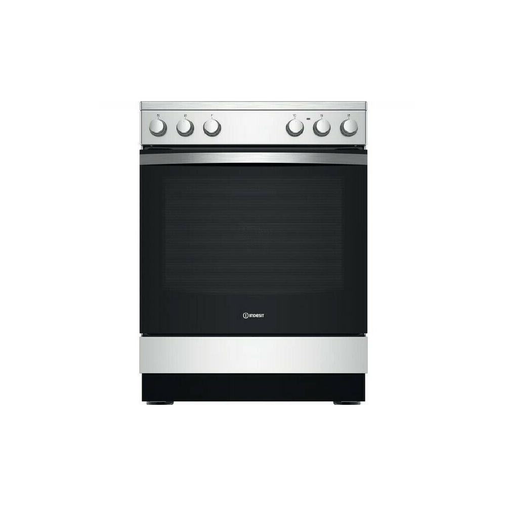 Indesit IS67V5KCX/E Κουζίνα 69lt με Κεραμικές Εστίες Π60εκ. Inox