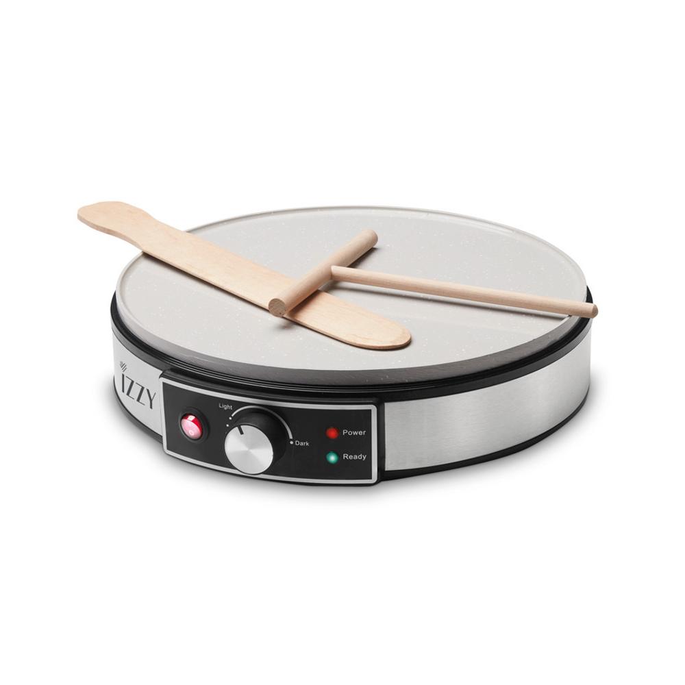 Izzy 224038 Κρεπιέρα 30cm Inox 1400W