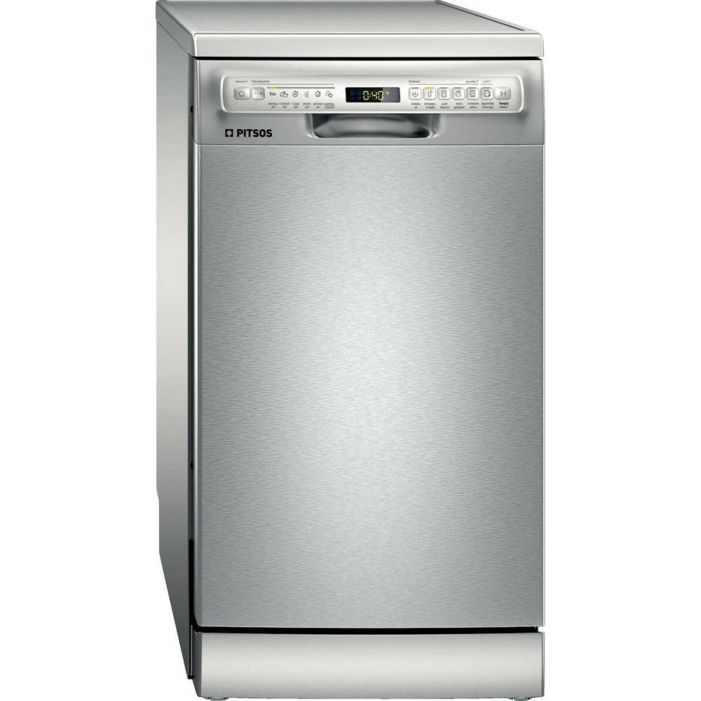 Pitsos DSS60I00 Ελεύθερο Πλυντήριο Πιάτων για 9 Σερβίτσια Π45xY84.5εκ. Inox
