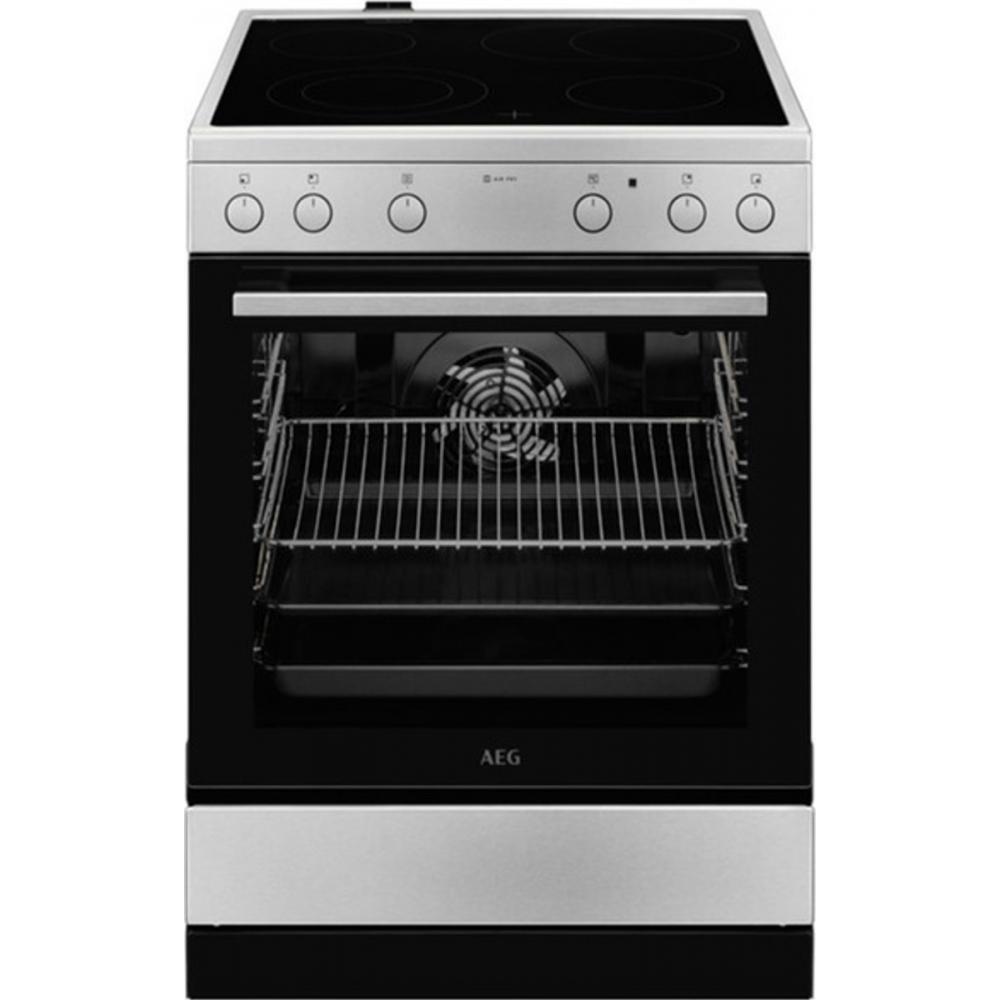 AEG CCB6400ABM Κουζίνα 73lt με Κεραμικές Εστίες Π59.6εκ. Inox