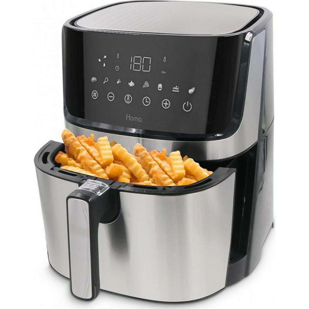 Homa HF-355D Φριτέζα Αέρος με Αποσπώμενο Κάδο 3.5lt Ασημί