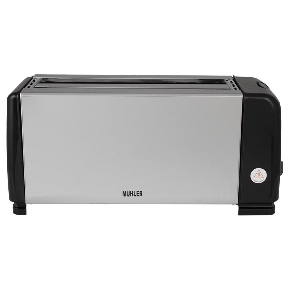 Muhler MT-1244S Φρυγανιέρα 4 Θέσεων 1200W Inox