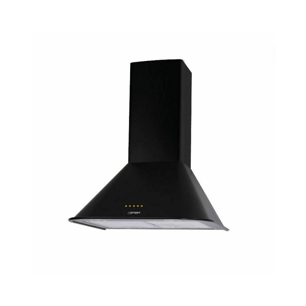 Gruppe Armonia 60 Απορροφητήρας Καμινάδα 60cm Μαύρος