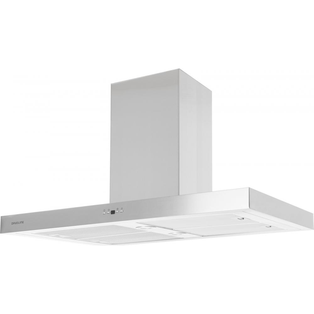 Davoline Tau Island Απορροφητήρας Νησίδα 90cm Inox