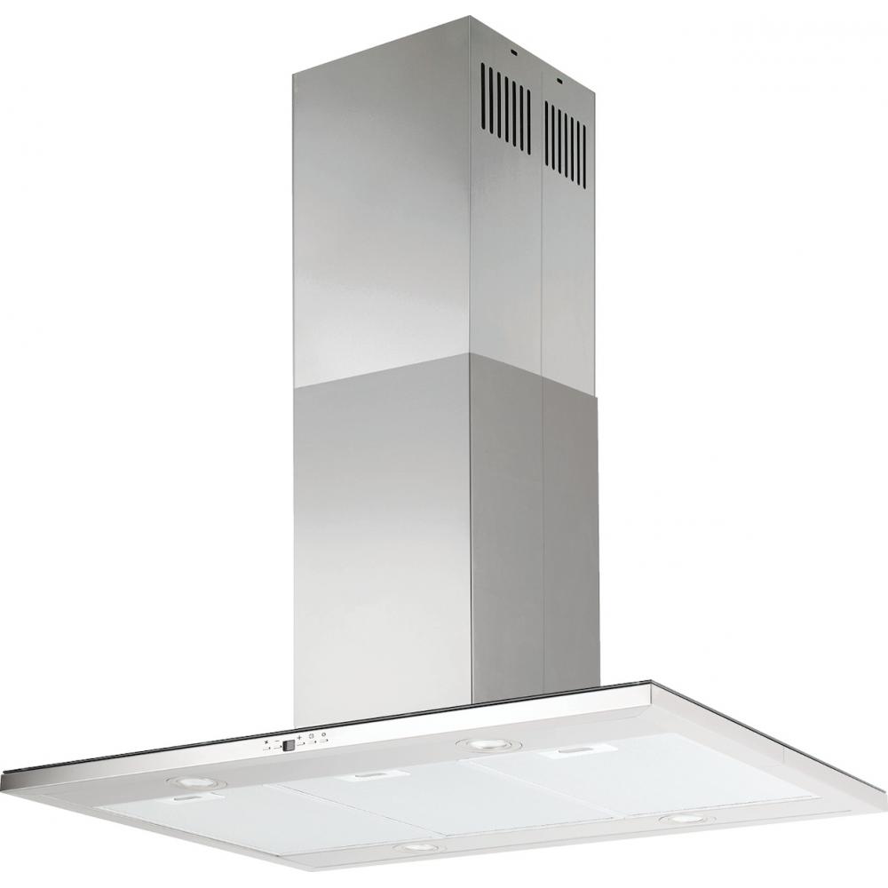 Davoline Slim Island Απορροφητήρας Νησίδα 90cm Inox