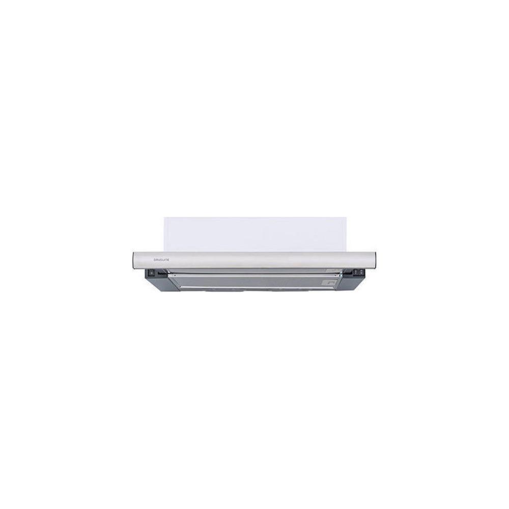 Davoline Crystal Plus Συρόμενος Απορροφητήρας 60cm Inox