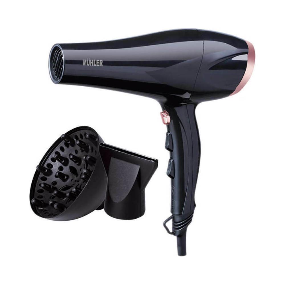Muhler MD-2233AC Pro Πιστολάκι Μαλλιών με Φυσούνα 2000W