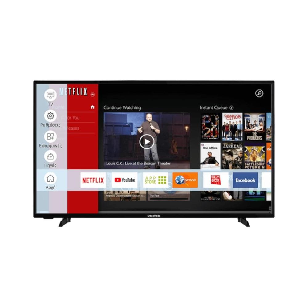 United Smart Τηλεόραση 40" Full HD LED UN40322S HDR (2020)