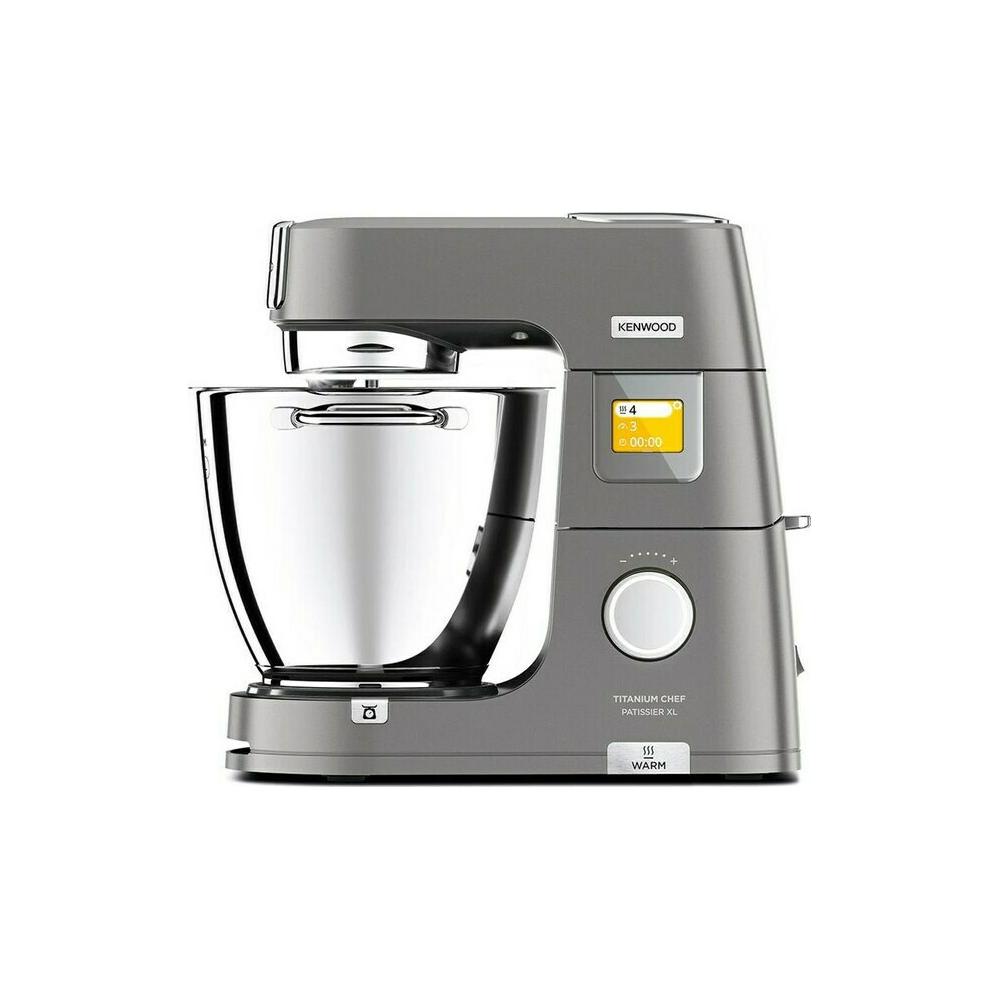 Kenwood Titanium Chef Patissier XL KWL90.124SI Κουζινομηχανή 1400W με Ανοξείδωτο Κάδο 7lt