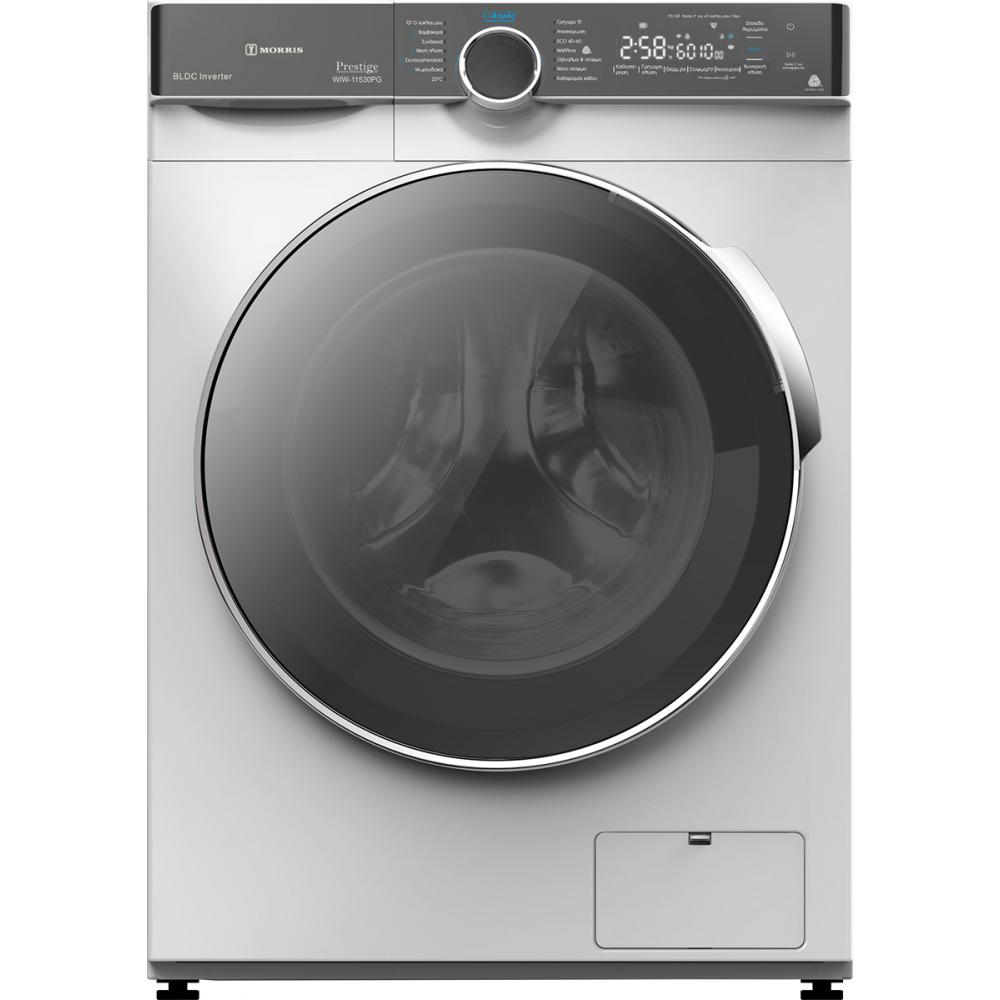 Morris WIW-11530PG Πλυντήριο Ρούχων 10kg με Ατμό 1500 Στροφών