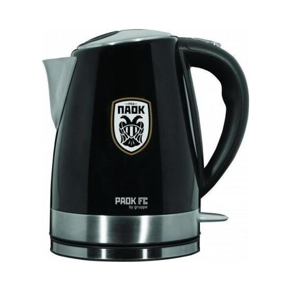 Gruppe EKS17159C Βραστήρας 1.8lt 2100W PAOK FC Μαύρος