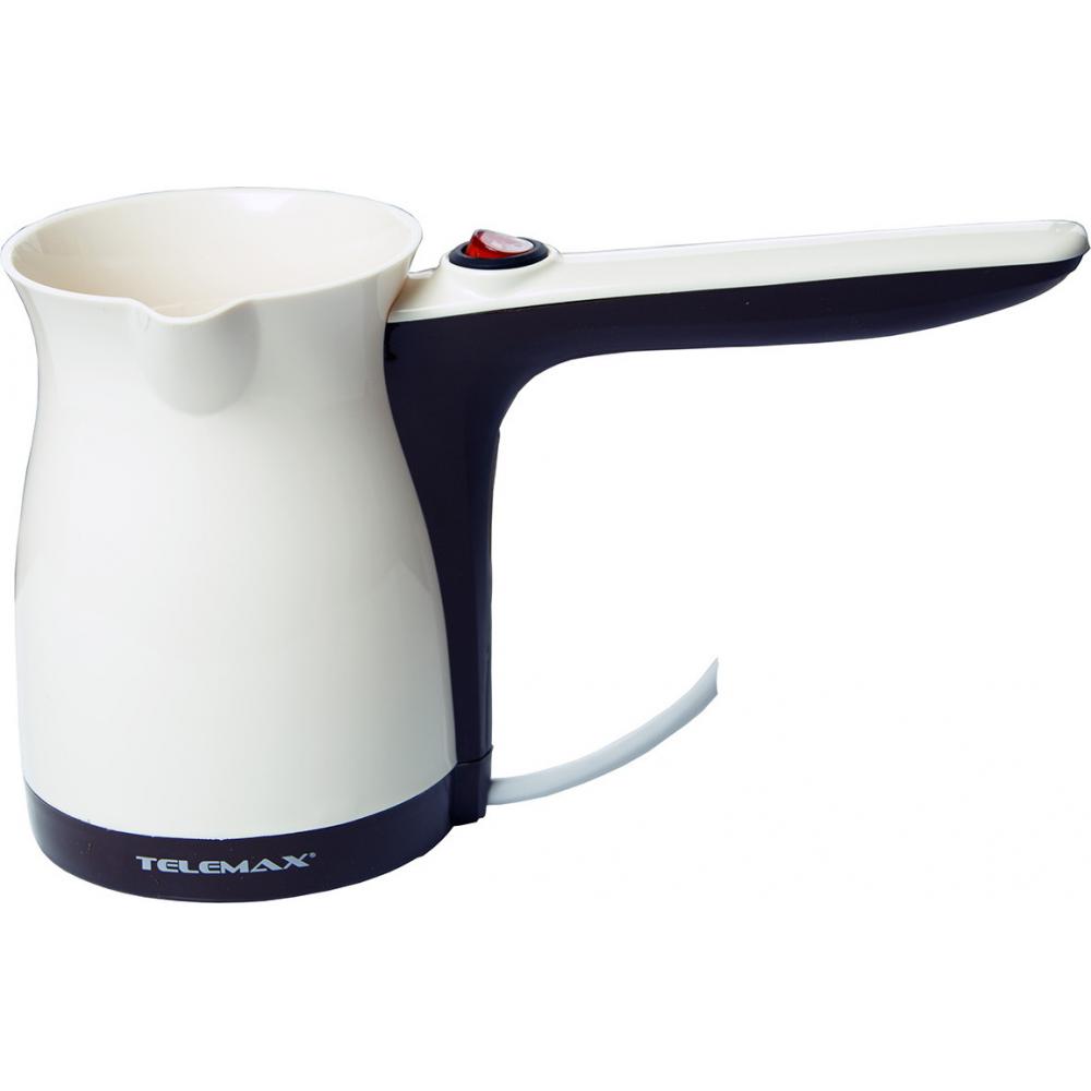 Telemax KF-1003 Ηλεκτρικό Μπρίκι 1000W με Χωρητικότητα 250ml Beige