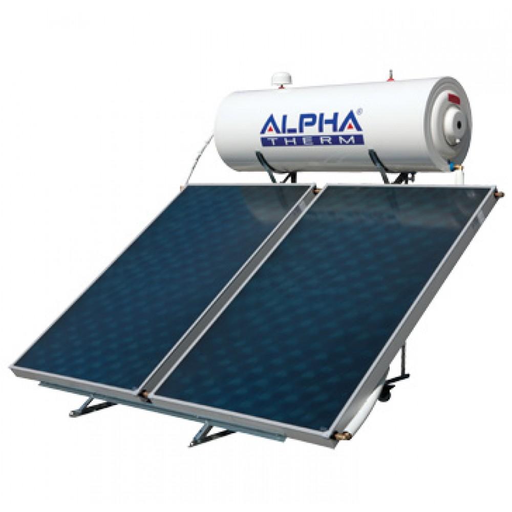 Alpha Therm SAEC-300/5,00 Ηλιακός Θερμοσίφωνας 300l 2 X 2,50 m² Τριπλής Ενέργειας