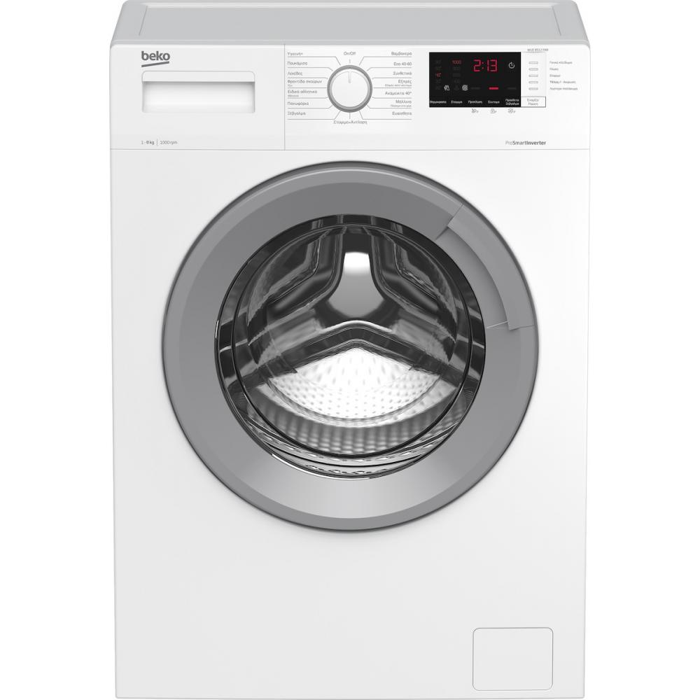 Beko WUE 8512 PAR Πλυντήριο Ρούχων 8kg 1000 Στροφών