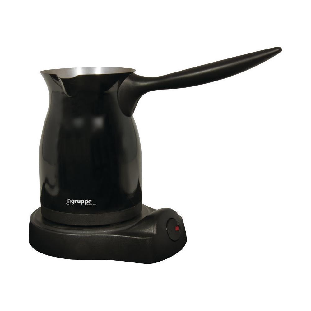 Gruppe JKT 600S1 Ηλεκτρικό Μπρίκι 800W με Χωρητικότητα 300ml Black