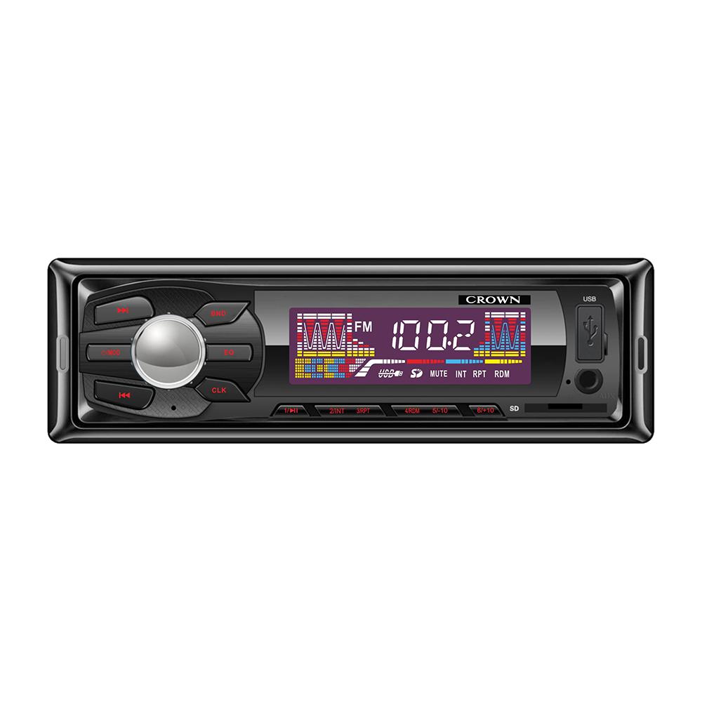 Crown CCM-664F Audio  Universal Car Audio System 1DIN (USB/AUX)